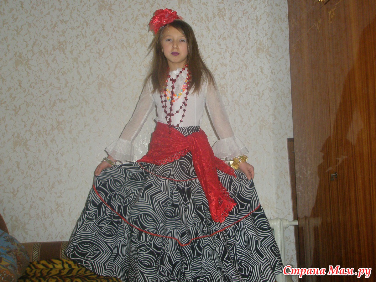 Цыганский наряд своими руками фото 41