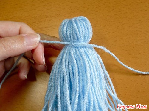 Как сделать куклы из ниток своими руками для детей