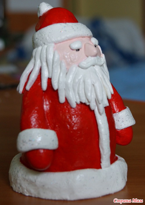 Публикация «Поделка из соленого теста „Дед Мороз“ 012013» размещена в разделах
