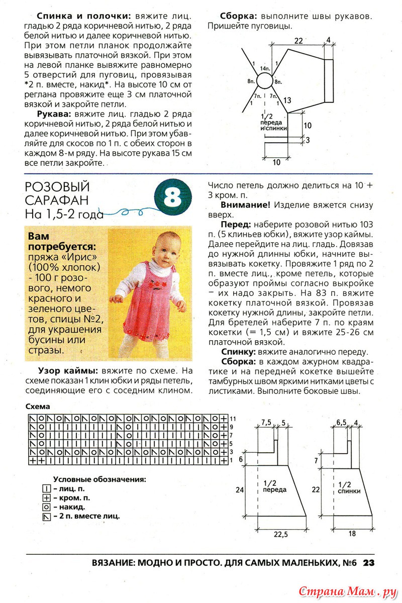 Вязание модно и просто для самых маленьких 12 8 Вязание модно и просто для самых маленьких 12 8
