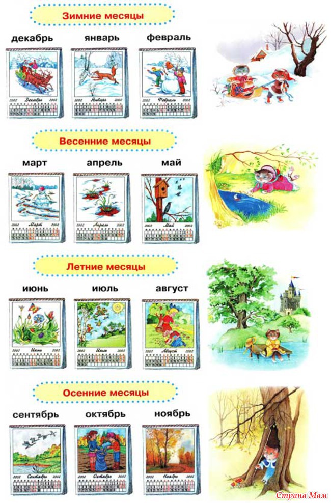 Рисуем месяца года Рисуем месяца года