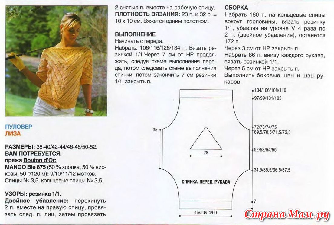 Кофта Одним Полотном