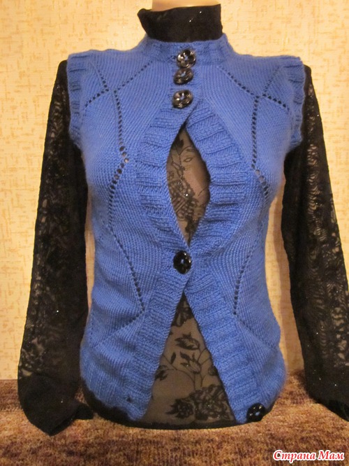 Желетка. - Вязание - Страна Мам