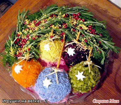 Вкусные новогодние салаты с фото