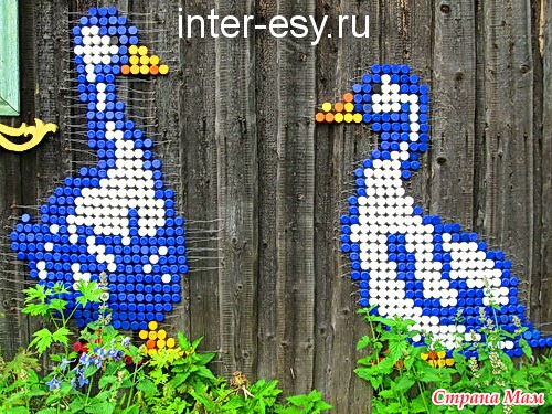 Поделки из пластиковых пробок бутылок Поделки из пластиковых пробок бутылок