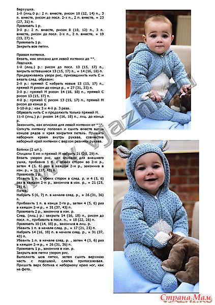 Вязание для детей с описанием от 3-х лет Вязание для детей с описанием от 3-х