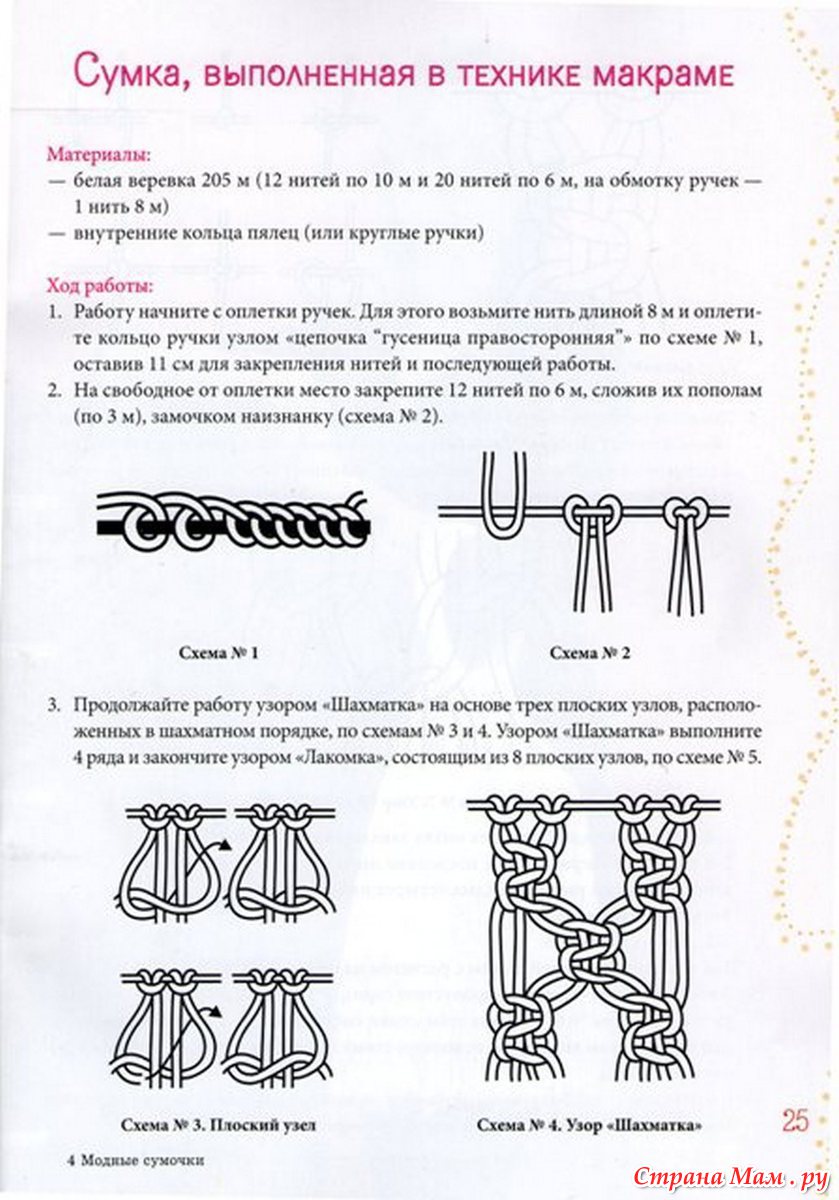 Макраме маки схема плетения Макраме маки схема плетения