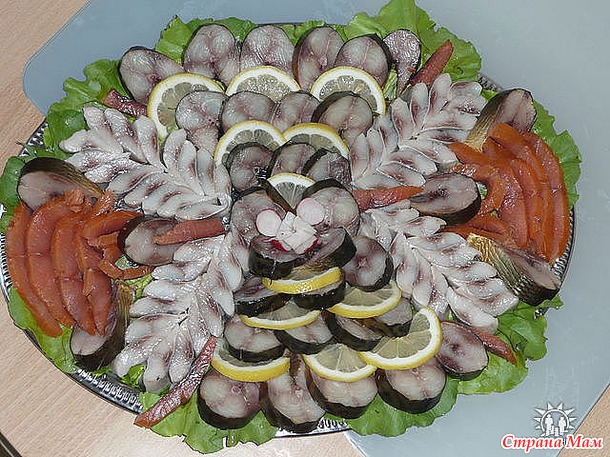 Нарезка из рыбы на праздничный стол мастер класс Нарезка из рыбы на праздничный стол мастер класс