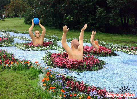 Красота на саду своими руками