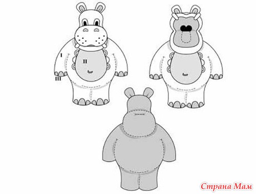 Выкройка развивающий коврик