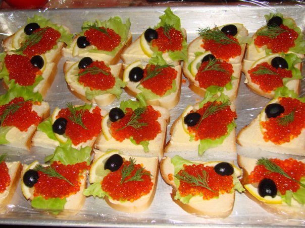 Красная икра как сделать бутерброды Красная икра как сделать бутерброды