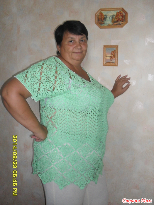 Розовое пончо схема Розовое пончо схема