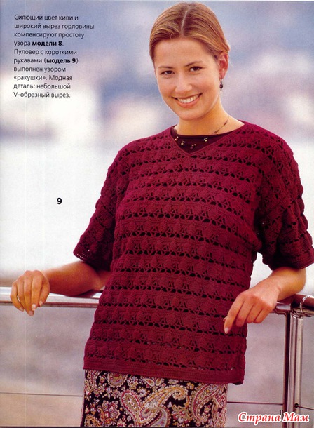 журнал сандра вязание спицами 1995 со схемами