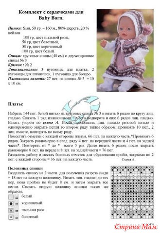 Беби вязание спицами схемы Беби вязание спицами схемы