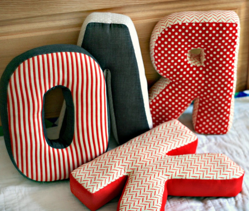 Мягкие буквы своими руками: украшаем комнату оригинальными игрушками оригинально