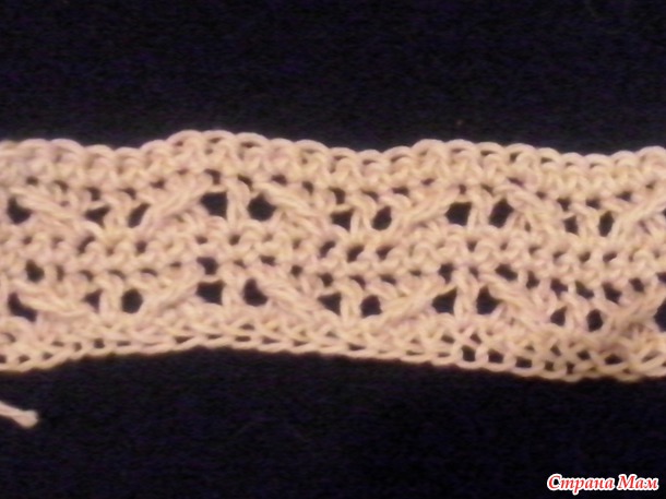 ������� ������� Crochet Textured Top