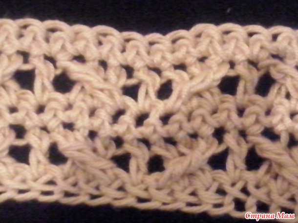 ������� ������� Crochet Textured Top
