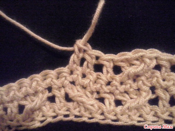 ������� ������� Crochet Textured Top
