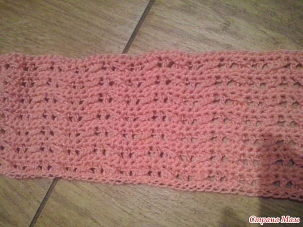 ������� ������� Crochet Textured Top