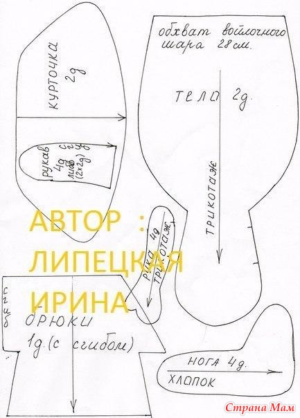 У кого есть выкройка маши У кого есть выкройка маши