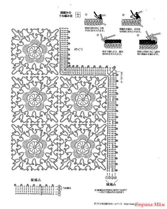 Вязанная кофточка крючком мотивами Вязанная кофточка крючком мотивами