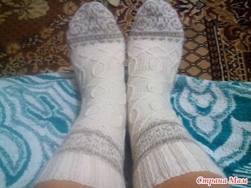 Связала чулочки Связала чулочки