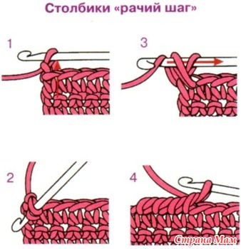 Вязание рачий шаг видеоурок Вязание рачий шаг видеоурок