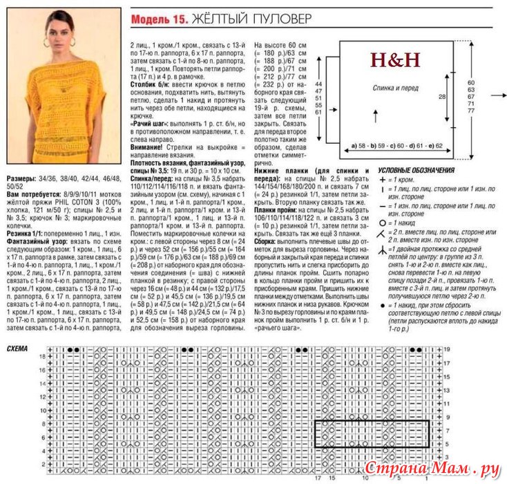 Фантазийный Пуловер
