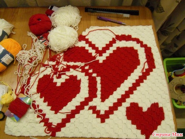 钩针教程：所有“温暖的覆盖小毯子”的编织方法 - maomao - 我随心动
