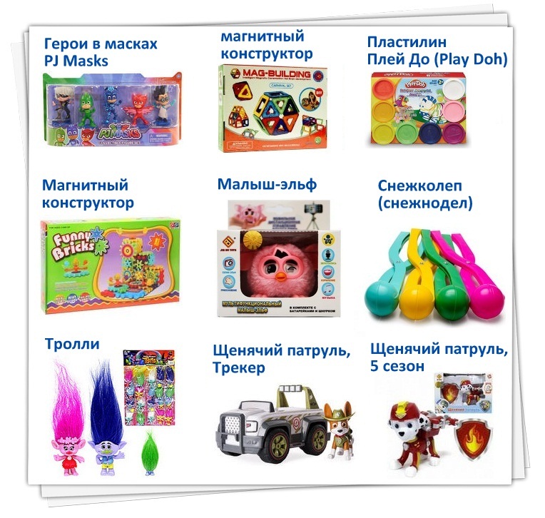 Модные игрушки года Модные игрушки года
