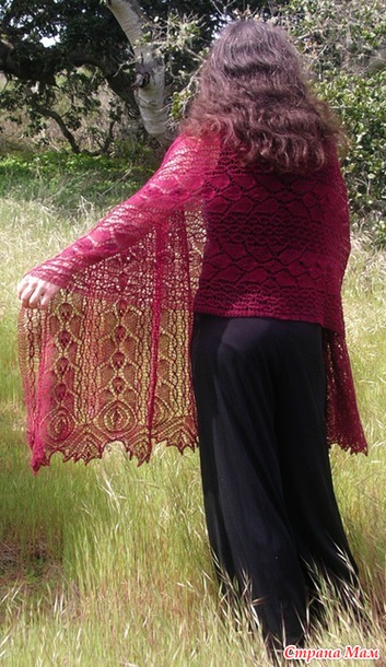  / Rhodion Lace Shawl by Elizabeth Freeman -  