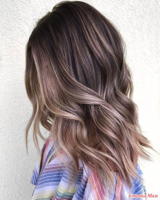 окрашивание черных волос