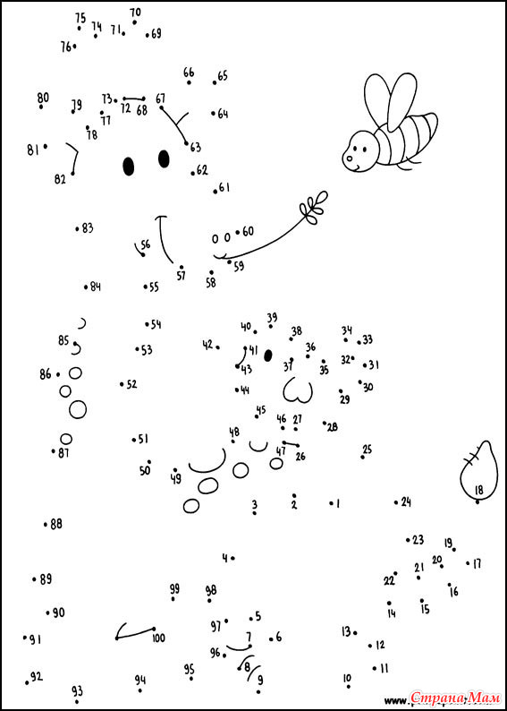 Задания для детей соединить по точкам и получить рисунок