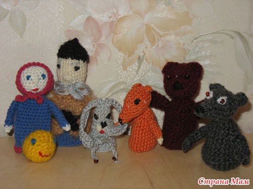 Игрушки на пальчики