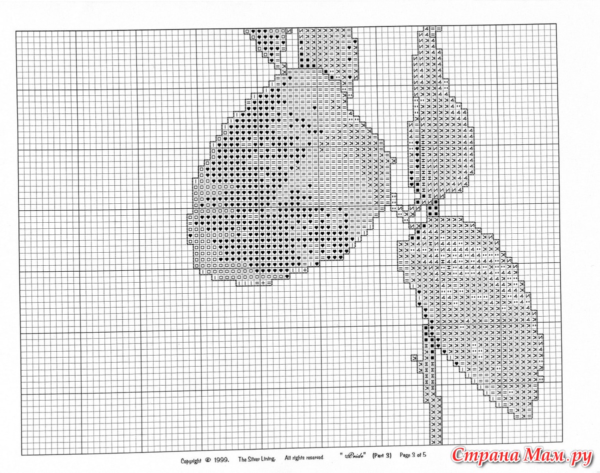 The silver lining вышивка схема