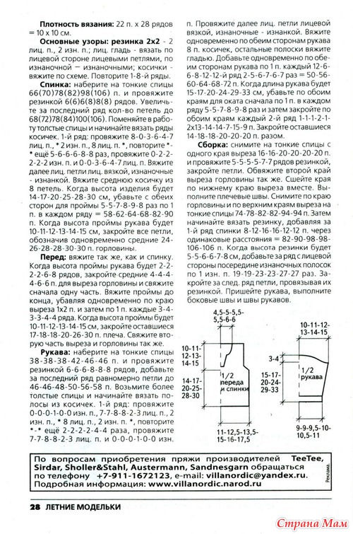 Вязание модно и просто № 3 2010. Для самых маленьких, летние модельки.