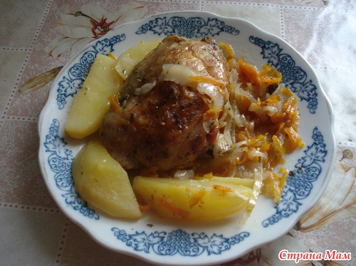 Курица с картошечкой