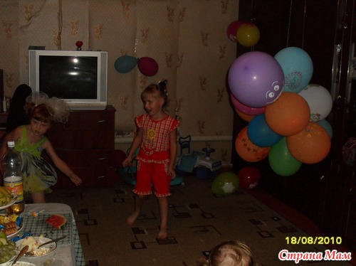 фотоотчет о проведенных днях рождениях.