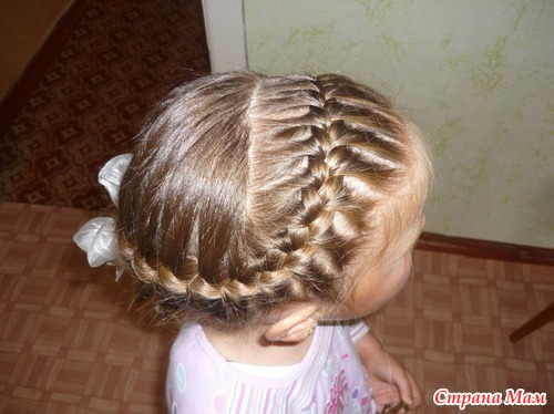 эта коса начинается с "ободка" =)