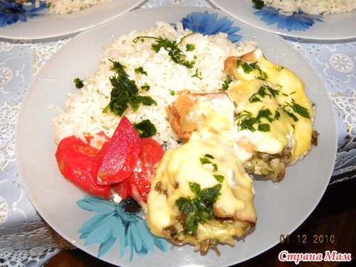 Фаршированные кальмары