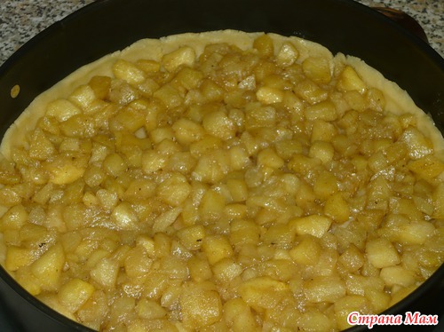Пирог яблочный классический (фруктов больше, чем теста)