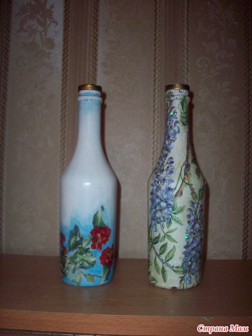 Бутылочки и матрёшка