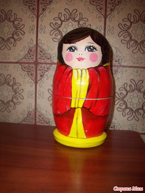 Бутылочки и матрёшка