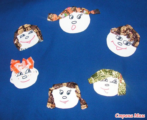 Игрушки из фантиков