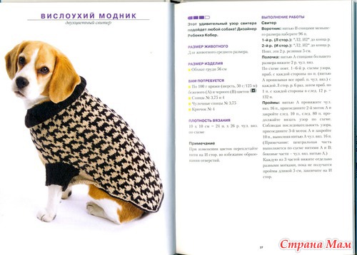 Вязание для животных!