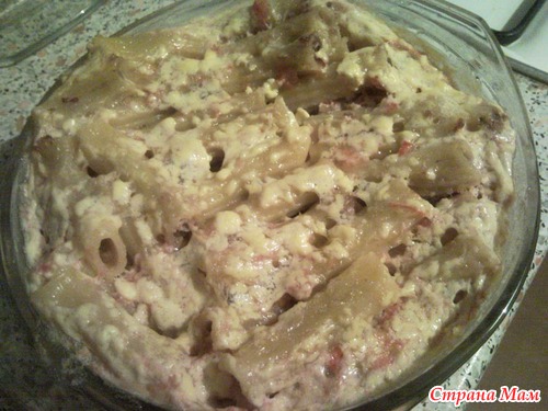 Макароны фаршированные