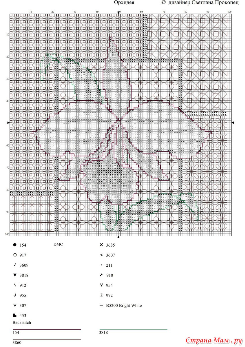Светлана прокопец схемы вышивки