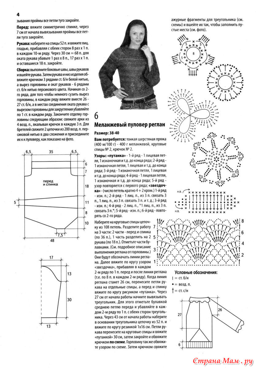 СХЕМЫ (интернет) Blusas de crochet, Blusas tejidas, Blusas lindas
