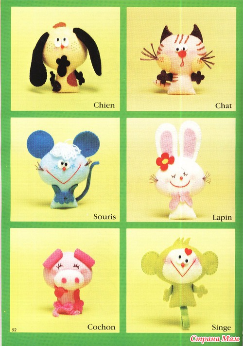 Мини-куклы из текстиля - Игрушки своими руками - Страна Мам