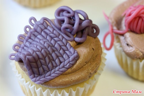 Knit Night Cupcakes. Вкусное вязание